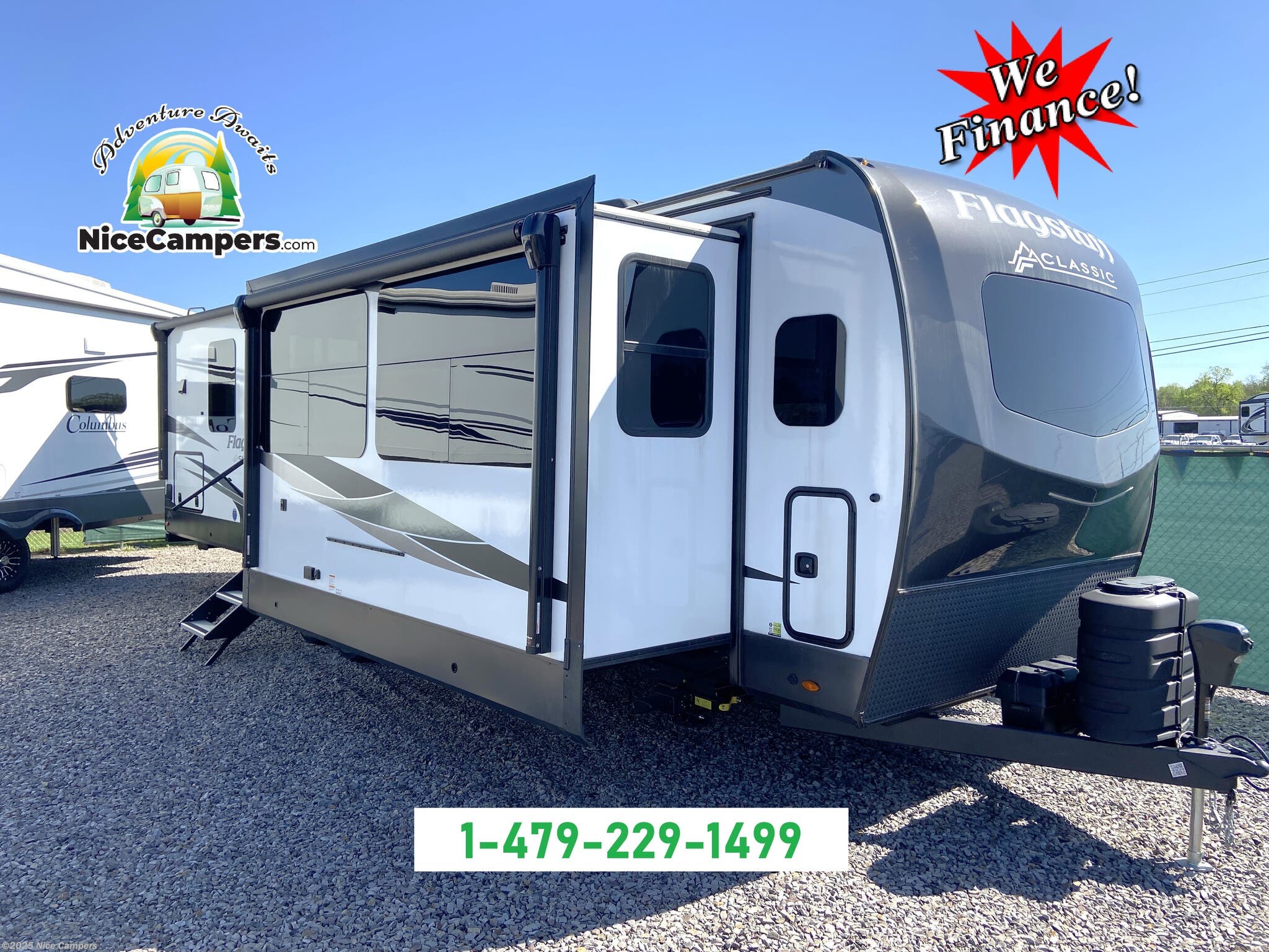 Email now about this 2025 Forest River Flagstaff Classic 832FK! New 2025 Forest River Flagstaff Classic 832FK available in Russellville, Arkansas