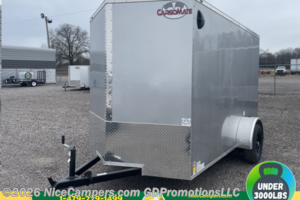 2025 Cargo Mate E-Series 6x10x8 - Silver
