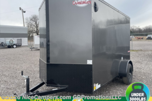 2025 Cargo Mate E-Series 6x10x8 - Charcoal