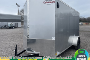 2025 Cargo Mate E-Series 6x10x8 - Silver