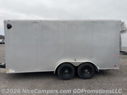2024 E-Series 7x16x9 - Silver by Cargo Mate from NiceCampers.com in Russellville, Arkansas