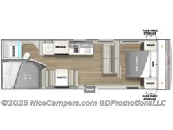 Stock Image for 2024 Prime Time LT 25BH (options and colors may vary) 2024 Prime Time Avenger 25BH - Used Travel Trailer for sale by NiceCampers.com in Russellville, Arkansas