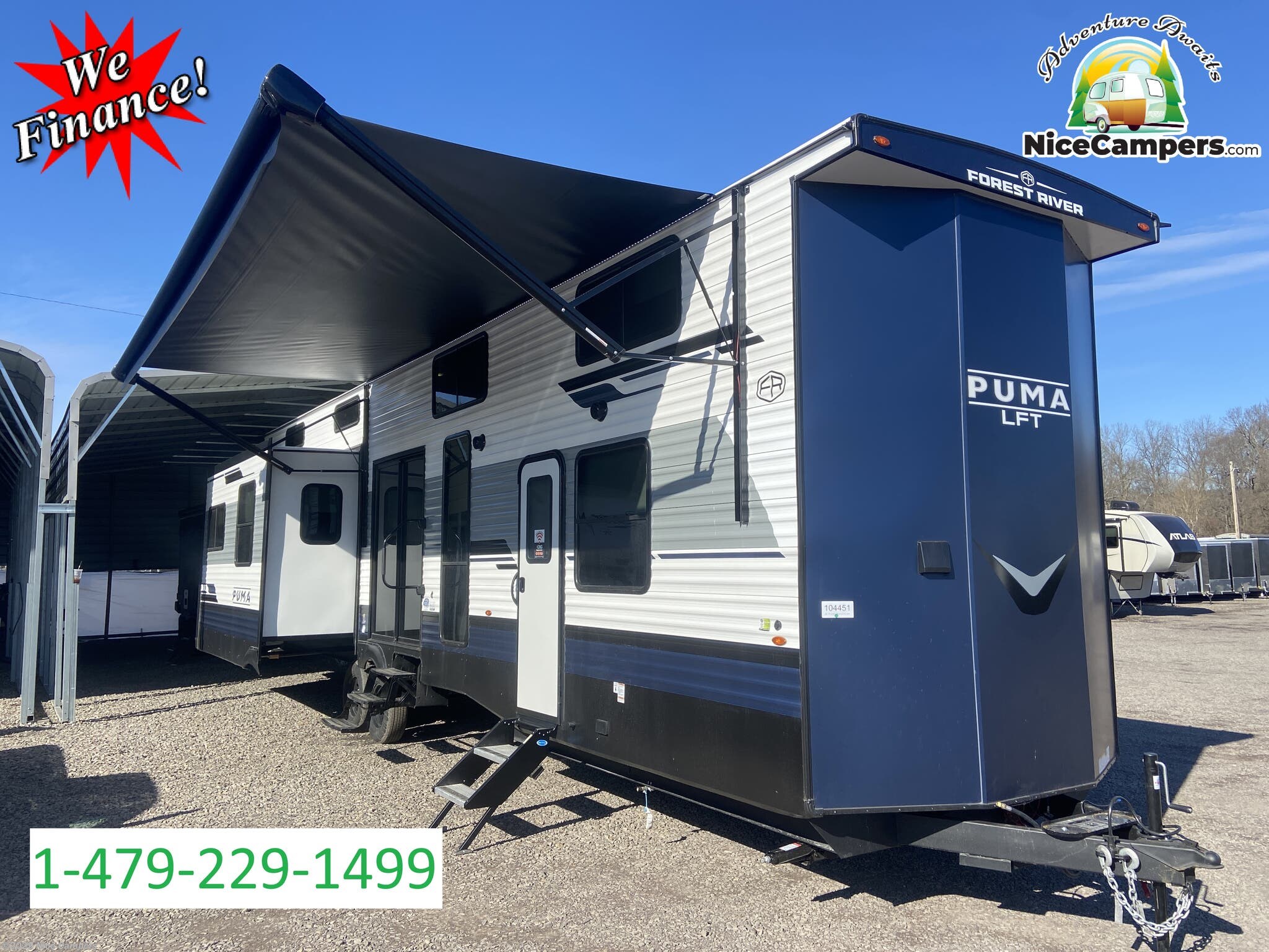 Email now about this 2025 Palomino Puma 401RLFT! New 2025 Palomino Puma 401RLFT available in Russellville, Arkansas