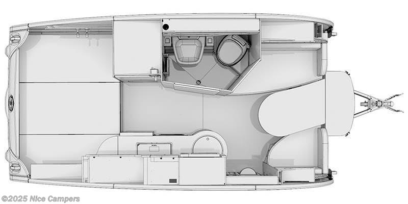Call now about this 2022 NuCamp TAB 400! Floorplan of 2022 NuCamp TAB 400