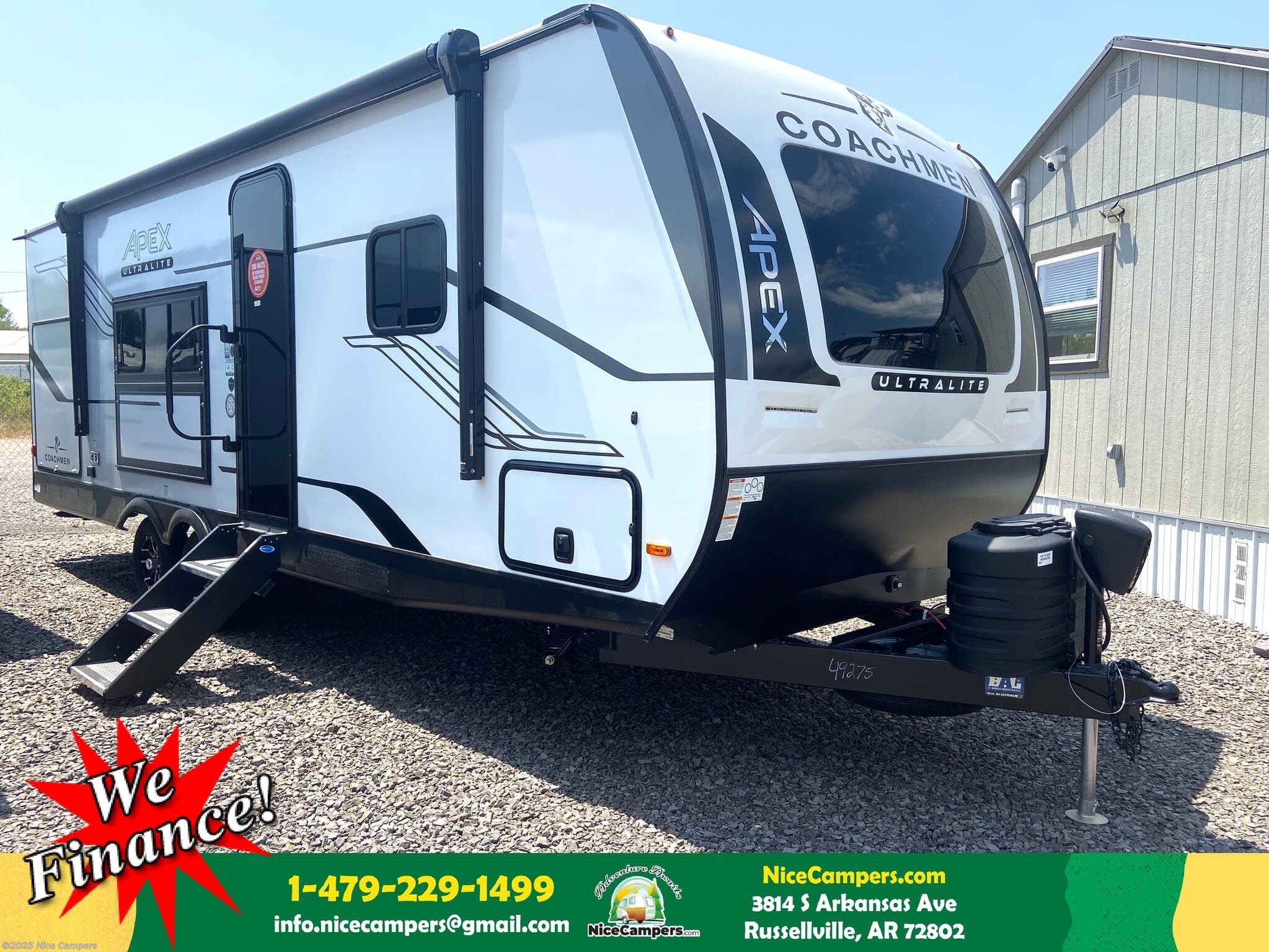 Email now about this 2026 Coachmen Apex Ultra-Lite 242BARV! New 2026 Coachmen Apex Ultra-Lite 242BARV available in Russellville, Arkansas