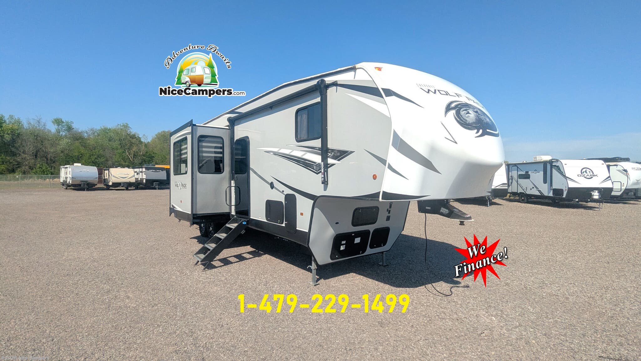 Contact us now about this 2021 Forest River Cherokee Wolf Pack 325PACK13! 2021 Cherokee Wolf Pack 325PACK13 by Forest River from Nice Campers in Russellville, Arkansas