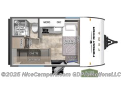 Stock Image for 2025 Palomino Camping Edition 123RDCE (options and colors may vary) 2026 Palomino Puma Camping Edition 123RDCE - New Travel Trailer for sale by NiceCampers.com in Russellville, Arkansas