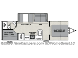 2026 Coachmen Apex X Series 26BHX - New Travel Trailer for sale by NiceCampers.com in Russellville, Arkansas