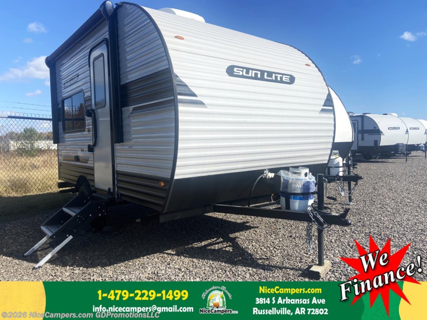 New 2026 Sunset Park RV Sun Lite 13BD LTD available in Russellville, Arkansas