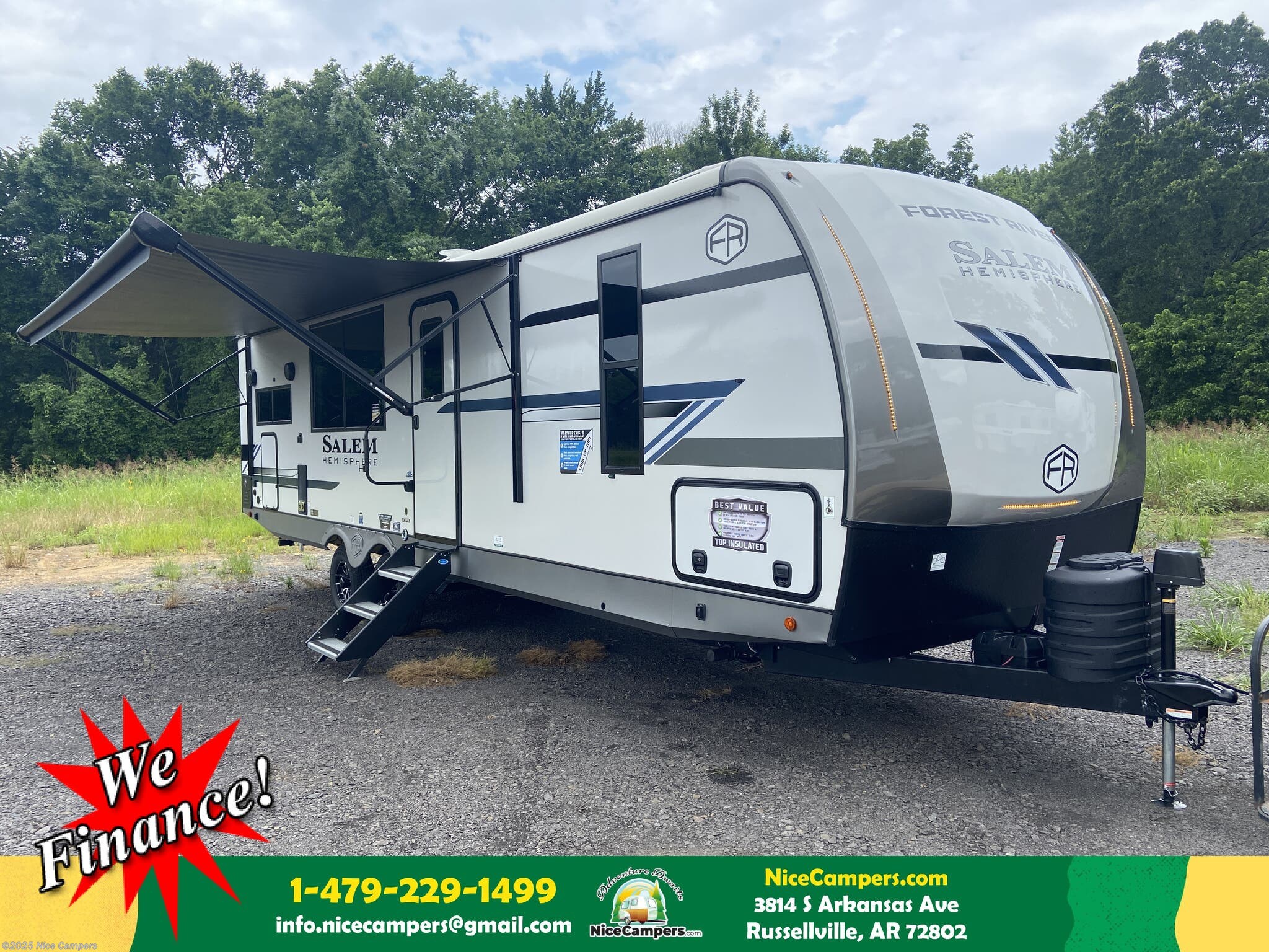Email now about this 2025 Forest River Salem Hemisphere Hyper-Lyte 27RKHL! Used 2025 Forest River Salem Hemisphere Hyper-Lyte 27RKHL available in Russellville, Arkansas