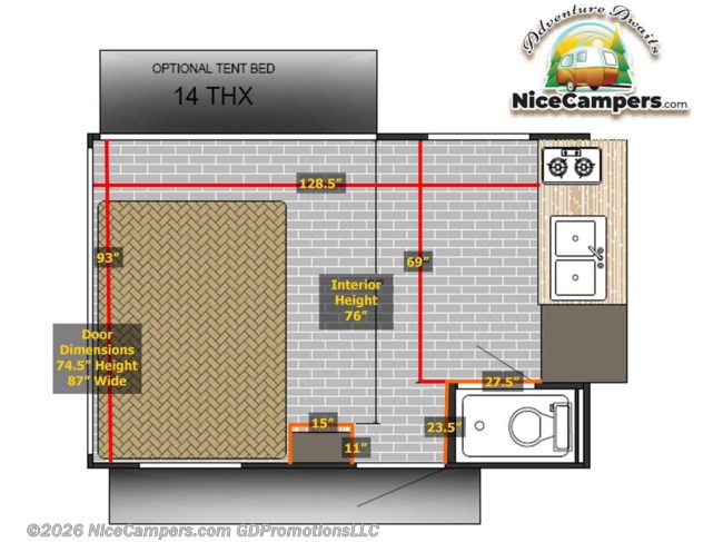 2026 Sunset Park RV Sun Lite 14THX