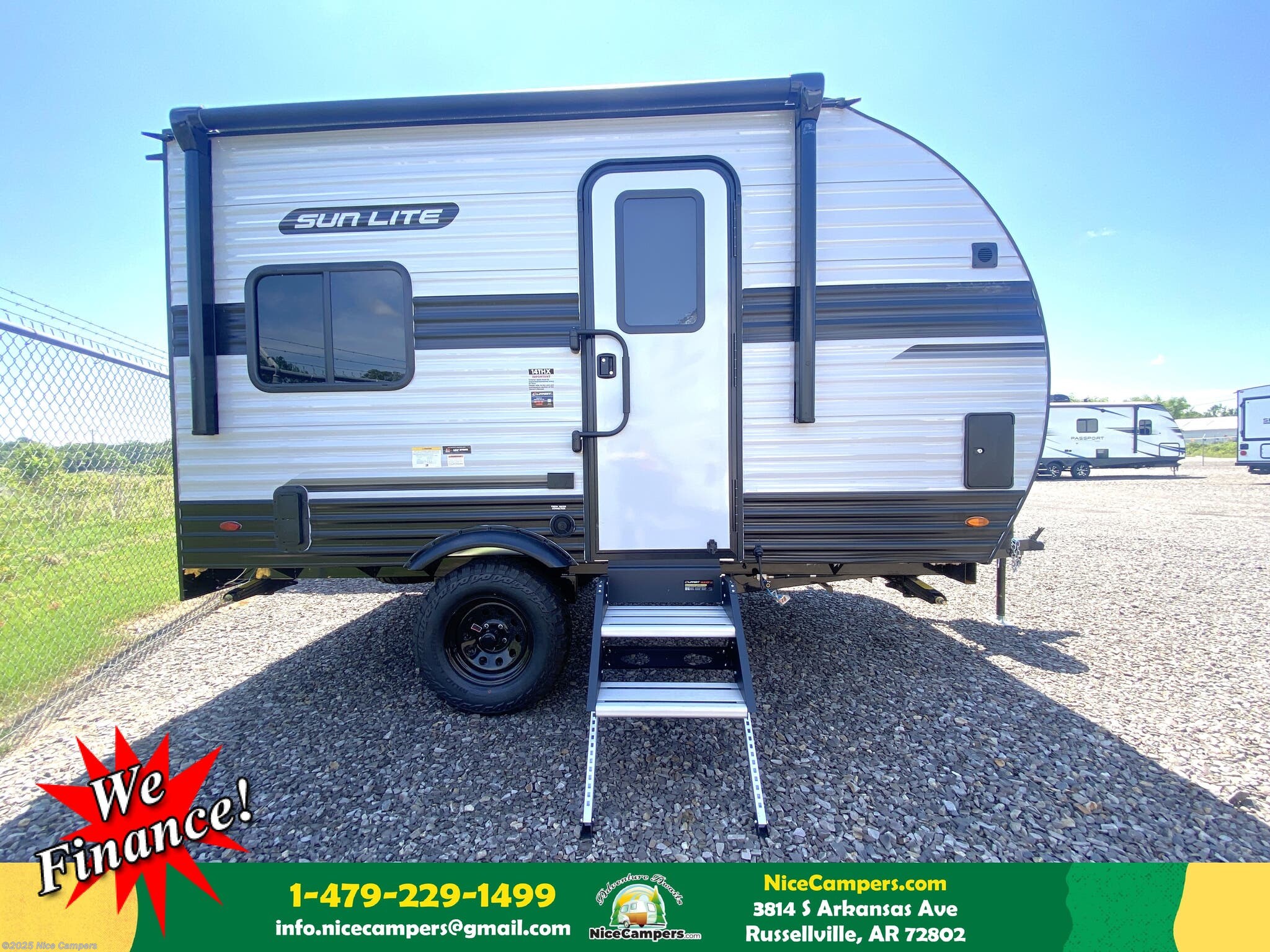 Email now about this 2026 Sunset Park RV Sun Lite 14THX! New 2026 Sunset Park RV Sun Lite 14THX available in Russellville, Arkansas