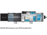 Call now about this 2020 Heartland Torque TQ T333! Floorplan of 2020 Heartland Torque TQ T333