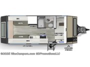 Call now about this 2026 Palomino Pause Reboot 17.4 AR! Floorplan of 2026 Palomino Pause Reboot 17.4 AR