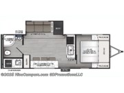 Call now about this 2026 Coachmen Apex Ultra-Lite 242BARV! Floorplan of 2026 Coachmen Apex Ultra-Lite 242BARV