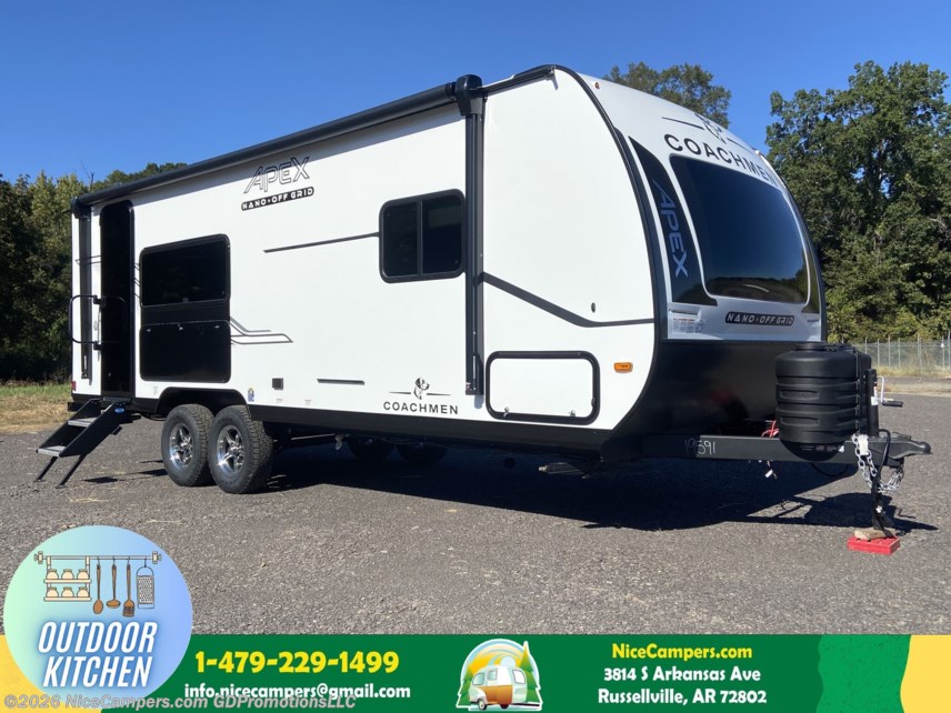 New 2026 Coachmen Apex Nano 216RKS available in Russellville, Arkansas