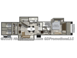 2026 Forest River Impression 36BR3 - New Fifth Wheel for sale by NiceCampers.com in Russellville, Arkansas