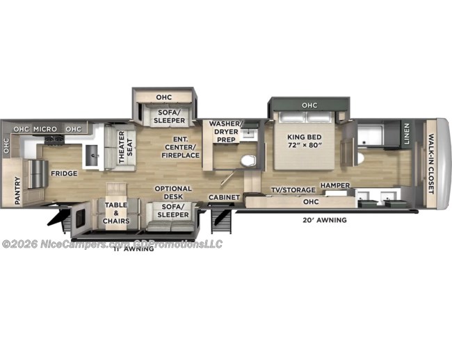2026 Forest River Puma Mesa 384RKH