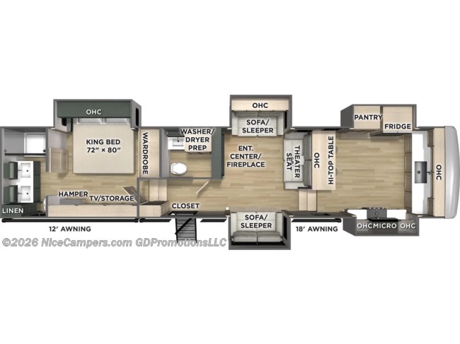 2026 Forest River Puma Mesa 388FKH