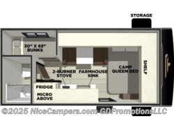 2026 Prime Time Avenger LT 16BHX - New Travel Trailer for sale by NiceCampers.com in Russellville, Arkansas