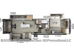 Stock Image for 2026 Forest River F361RLS (options and colors may vary) Stock Image for 2026 Forest River F361RLS (options and colors may vary)