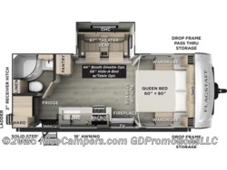 Stock Image for 2026 Forest River 22FBS (options and colors may vary) Stock Image for 2026 Forest River 22FBS (options and colors may vary)