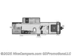 2022 Keystone Hideout 32LBH - Used Travel Trailer for sale by NiceCampers.com in Russellville, Arkansas