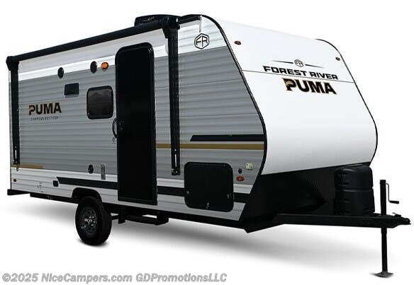 Contact us now about this 2026 Forest River Puma Camping Edition 141THCE! Stock Image for 2026 Forest River 141THCE (options and colors may vary)