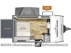 Stock Image for 2026 Forest River 141THCE (options and colors may vary) New 2026 Forest River Puma Camping Edition 141THCE available in Russellville, Arkansas