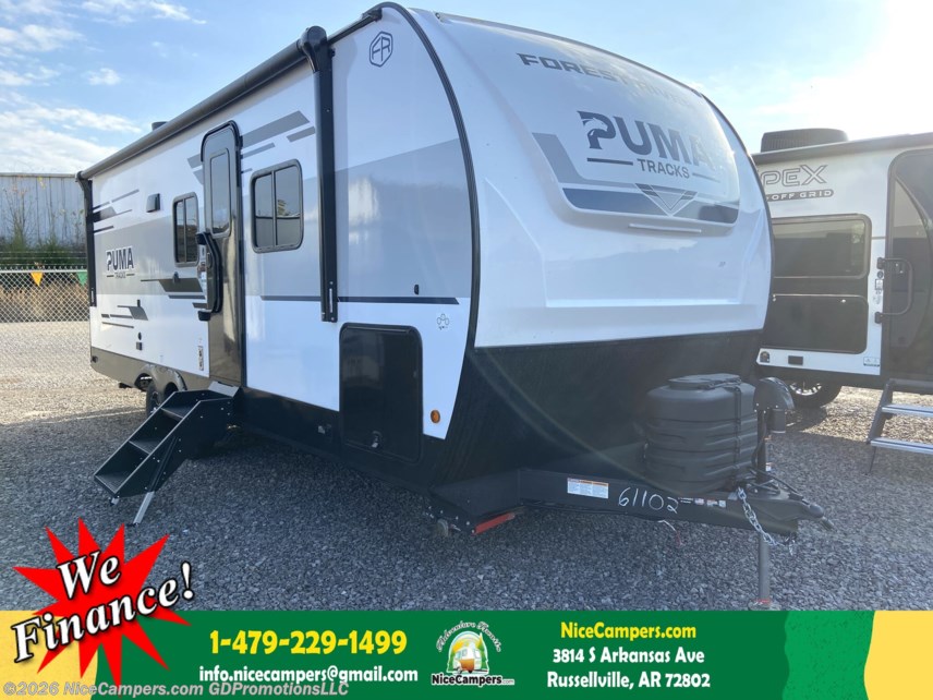 New 2026 Forest River Puma Tracks 2420RBS available in Russellville, Arkansas