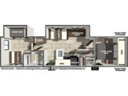 Call now about this 2026 Prime Time Tracer 295DB! Floorplan of 2026 Prime Time Tracer 295DB
