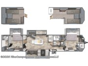 Call now about this 2026 Forest River Puma Vista 421LFT! Floorplan of 2026 Forest River Puma Vista 421LFT