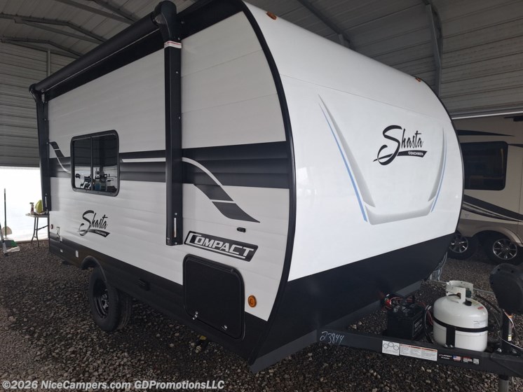 Email now about this 2026 Shasta Compact 16BH! New 2026 Shasta Compact 16BH available in Russellville, Arkansas