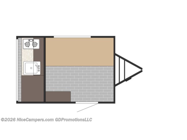 2026 Sunset Park RV SunRay 109 Floorplan