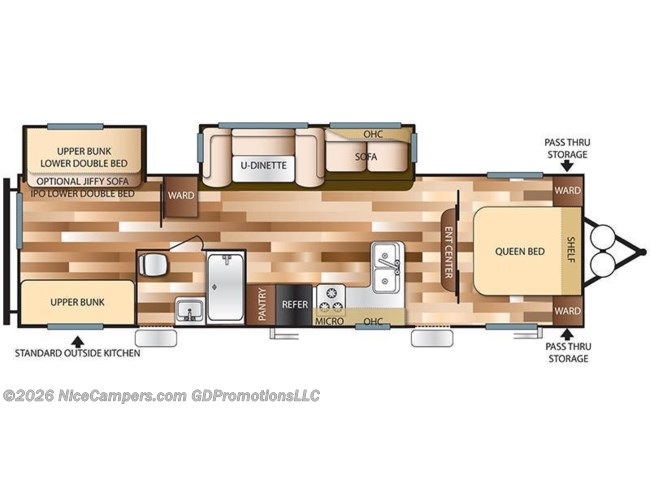 2018 Forest River Wildwood 32BHDS