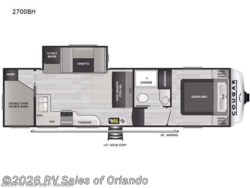 2024 Keystone Cougar Sport 2700BH - Used Fifth Wheel for sale by RV Sales of Orlando in Longwood, Florida