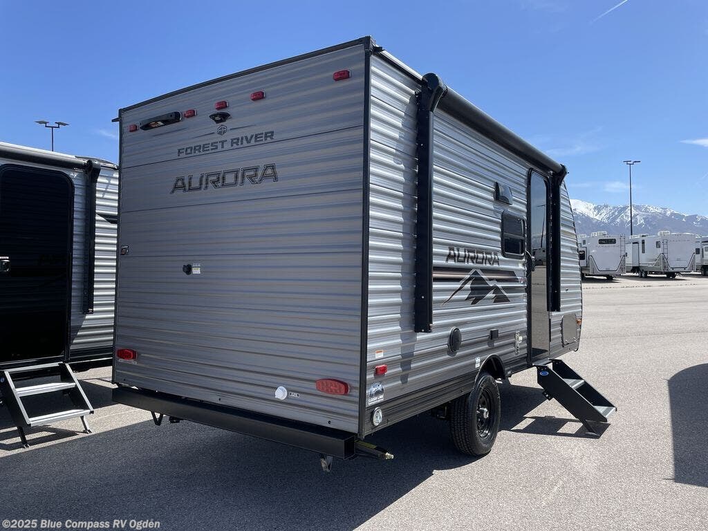 Contact us now about this 2025 Forest River Aurora Light 16BHX! 2025 Aurora Light 16BHX by Forest River from Blue Compass RV Ogden in Marriott-Slaterville, Utah