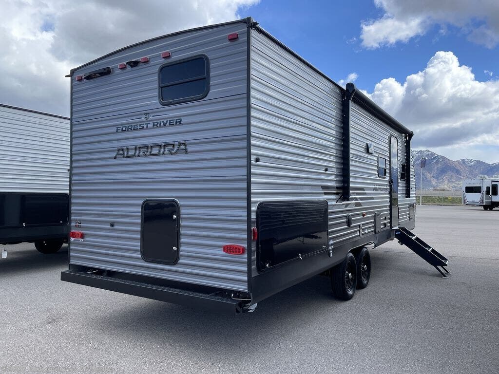 Contact us now about this 2025 Forest River Aurora Light 26BHS! 2025 Aurora Light 26BHS by Forest River from Blue Compass RV Ogden in Marriott-Slaterville, Utah