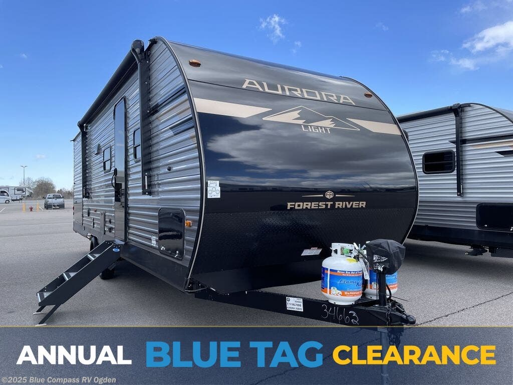 Email now about this 2025 Forest River Aurora Light 26BHS! New 2025 Forest River Aurora Light 26BHS available in Marriott-Slaterville, Utah