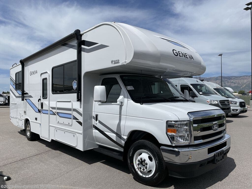 Contact us now about this 2026 Thor Motor Coach Geneva 28VT! 2026 Geneva 28VT by Thor Motor Coach from Blue Compass RV Ogden in Marriott-Slaterville, Utah