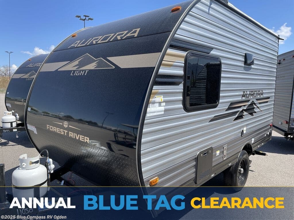Email now about this 2025 Forest River Aurora Light 13BHX! New 2025 Forest River Aurora Light 13BHX available in Marriott-Slaterville, Utah