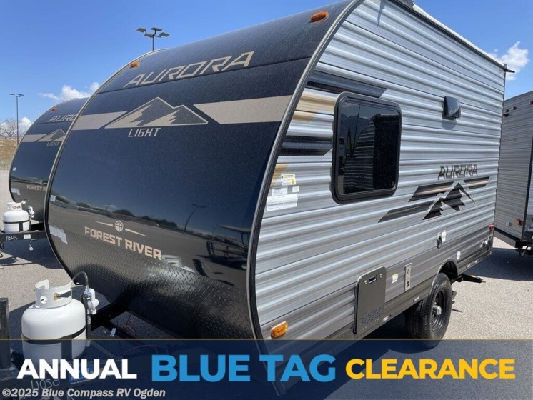Email now about this 2025 Forest River Aurora Light 13BHX! New 2025 Forest River Aurora Light 13BHX available in Marriott-Slaterville, Utah