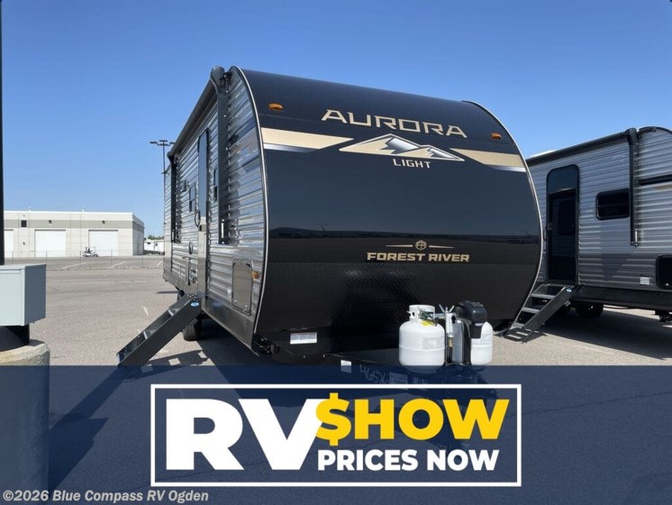 Email now about this 2026 Forest River Aurora Light 26BHS! New 2026 Forest River Aurora Light 26BHS available in Marriott-Slaterville, Utah