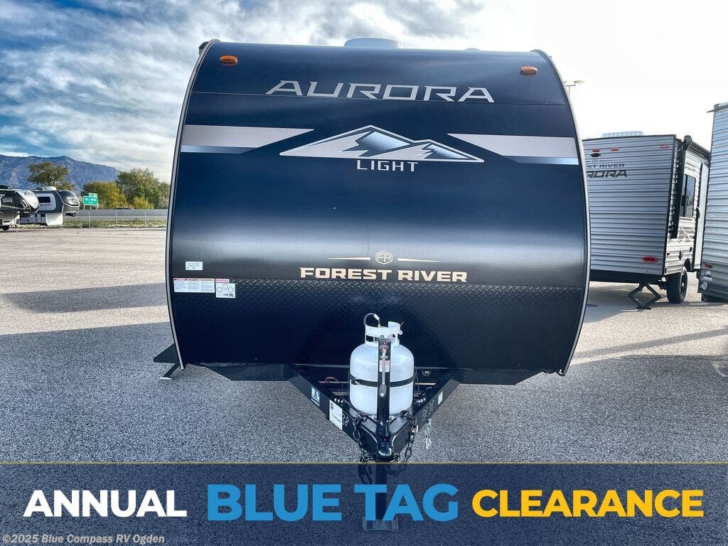 Email now about this 2026 Forest River Aurora Light 15RBX! New 2026 Forest River Aurora Light 15RBX available in Marriott-Slaterville, Utah