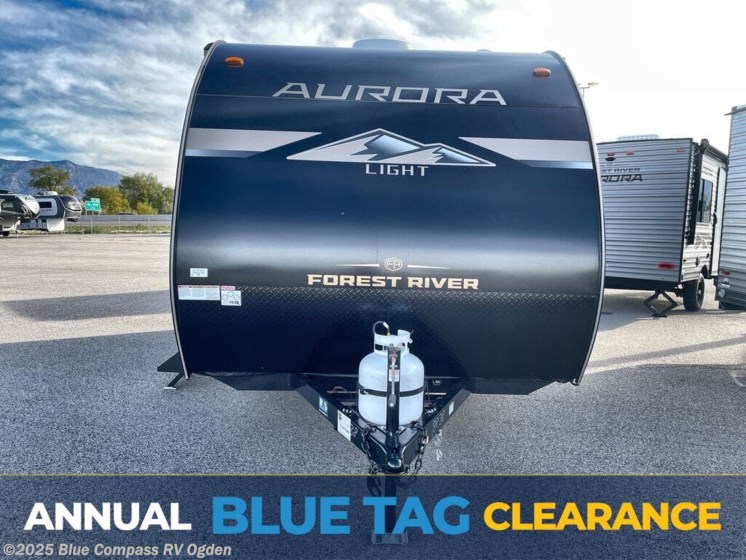 Email now about this 2026 Forest River Aurora Light 15RBX! New 2026 Forest River Aurora Light 15RBX available in Marriott-Slaterville, Utah