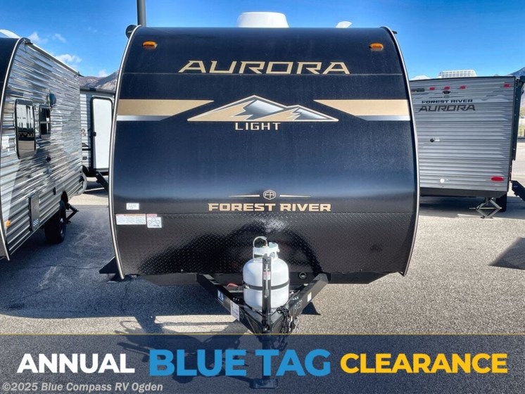 Email now about this 2026 Forest River Aurora Light 15RBX! New 2026 Forest River Aurora Light 15RBX available in Marriott-Slaterville, Utah