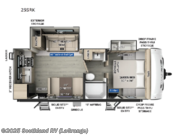 Call now about this 2025 Forest River Flagstaff Micro Lite 25SRK! 2025 Forest River Flagstaff Micro Lite 25SRK - New Travel Trailer For Sale by Southland RV in LaGrange, Georgia features Slideout