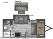 Call now about this 2022 Winnebago Micro Minnie 2108DS! 2022 Winnebago Micro Minnie 2108DS - Used Travel Trailer For Sale by Southland RV in LaGrange, Georgia features Slideout