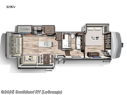 Call now about this 2022 Palomino Columbus 1492 329DV! 2022 Palomino Columbus 1492 329DV - Used Fifth Wheel For Sale by Southland RV in LaGrange, Georgia features Slideout