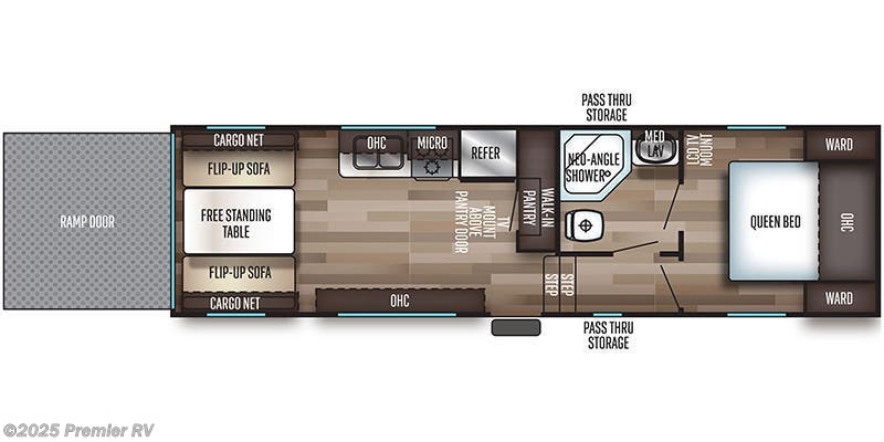 Call now about this 2019 Forest River Cherokee 255RR! 2019 Forest River Cherokee 255RR - Used Fifth Wheel For Sale by Premier RV in Blue Grass, Iowa